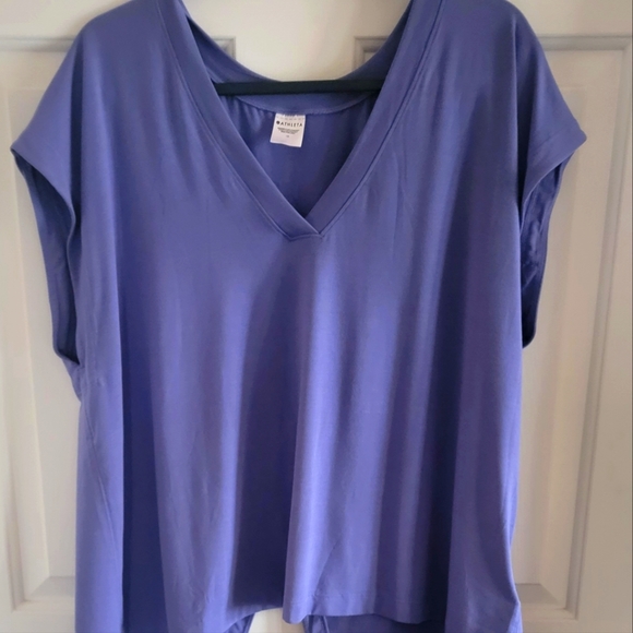 Athleta Explore Tee in Dark Adonis Blue - Picture 3 of 5